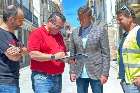 Almassora realiza la ocupación provisional de la calle San Vicente para la celebración de las fiestas de Santa Quitèria
