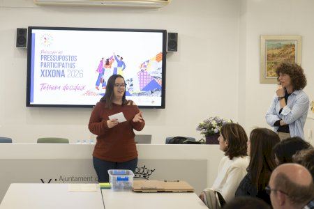 Xixona impulsa los Presupuestos Participativos 2026 con tres talleres abiertos y una mayor dotación económica Xixona impulsa los Presupuestos Participativos 2026 con tres talleres abiertos y una mayor dotación económica
