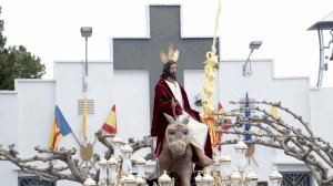 Semana Santa Burriana 2024: Procesión Domingo de Ramos