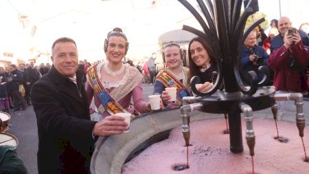 Sant Blai Borriana 2026. Font del vi