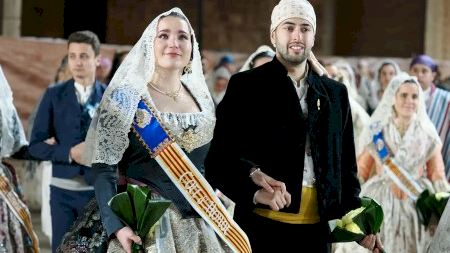 Falles València 2026. Ofrena Dimarts 17. Carrer San Vicente. 00:00 - 01:00