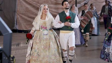 Falles València 2026. Ofrena Dimarts 17. Carrer San Vicente. 20:00 - 21:00