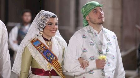 Falles València 2026. Ofrena Dimecres 18. Carrer San Vicente. 00:00 - 01:00