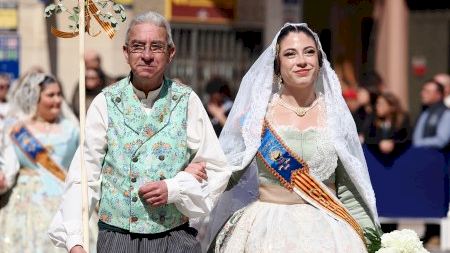 Falles Borriana 2026. Ofrena. Plaça Major - 2