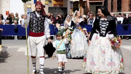 Falles Borriana 2026. Ofrena. Plaça Major - 3