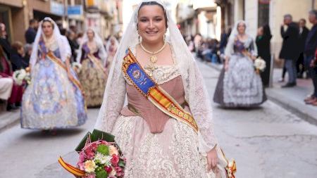 Falles Borriana 2026. Ofrenda. Raval - 02