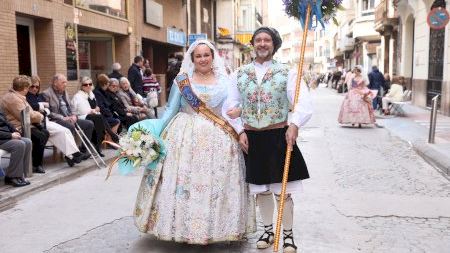 Falles Borriana 2026. Ofrenda. Raval - 03