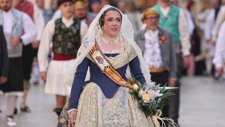 Falles València 2026. Ofrena Dimecres 18. Carrer San Vicente. 15:00 - 16:00