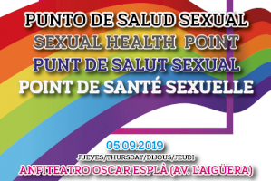 Benidorm estrena en el Pride un Punto de Salud Sexual para la sensibilización y detección precoz de enfermedades de transmisión sexual
