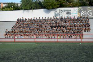 El CD Cabanes presenta la nova temporada amb més de 200 futbolistes en les seues files