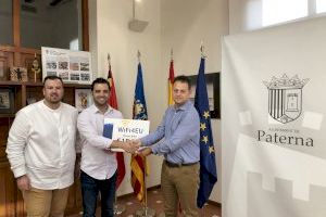 Paterna recibe 15.000 euros de la Unión Europea para ampliar la cobertura de la red wifi municipal gratuita