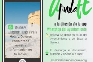 Teulada Moraira implanta un sistema de información a la ciudadanía por WhatsApp y e-mail