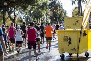 Maratón Valencia y Ecoembes reciclan juntos más de 14,6 toneladas de residuos