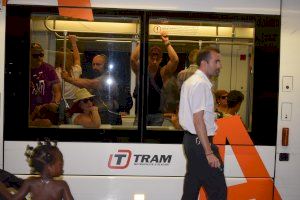 Los usuarios del TRAM d’Alacant valoran con 8,52 puntos el servicio del metropolitano, la mayor estimación de la historia