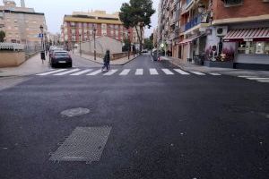 El Ayuntamiento culmina las mejoras de cuatro calles en Benimàmet-Beniferri