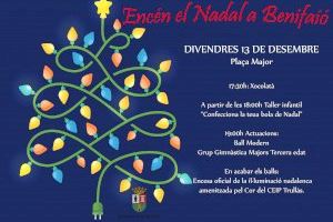 El Ayuntamiento de Benifaió llevará a cabo el próximo viernes el encendido oficial de las luces de Navidad