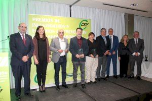 CSIF da el primer premio en sus galardones de prevención al trabajo ´El síndrome del edificio enfermo´, de Vicente Mir