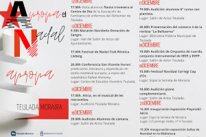 Teulada Moraira presenta la seua programació de Nadal