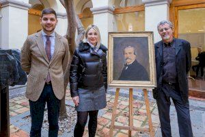 Gandia enriqueix el seu arxiu històric amb un quadre de Moran Roda
