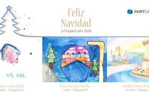 Dibuja la Navidad con el puerto de Castellón