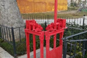 El Ayuntamiento inicia en la Font de Sant Lluís la sustitución de los partidores de riego para hacerlos más cómodos y evitar robos