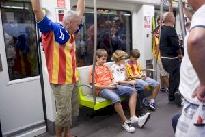 La Generalitat facilita la movilidad este domingo para el partido entre el Valencia y Real Madrid