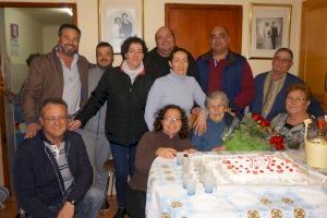 Francisca Riquelme, vecina de la pedanía de Barbarroja, cumple 101 años