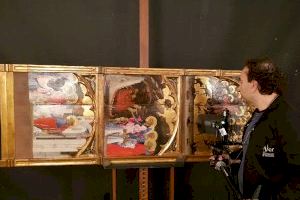 El IVCR+i realiza un estudio de investigación a la obra 'Vida de San Miguel' de Miquel Alcanyiç del Museo de Lyon