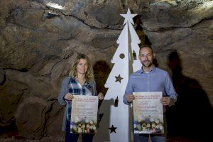 El Ayuntamiento de la Vall d'Uixó presenta la campaña especial de Navidad de les Coves de Sant Josep