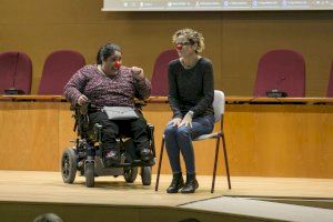 «Sols amb igualtat serem millors» presenta a la UJI cuatro proyectos artísticos para fomentar la inclusión social de las personas con discapacidad