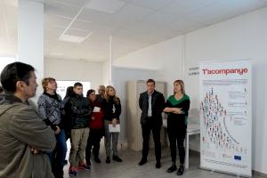 El alcalde de Xàtiva y la concejala de Bienestar Social cierran la edición 2019 del Programa “T’acompanye”