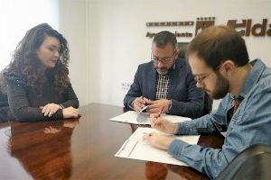El Ayuntamiento de Elda firma el convenio de colaboración con el Consejo Local de la Juventud