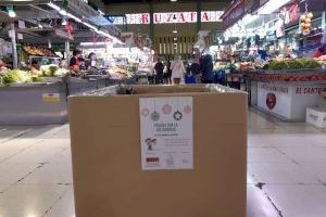 Los Vendedores del Mercado de Russafa pone en marcha su campaña solidaria de recogida de alimentos