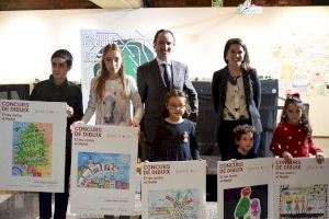 Ferrocarrils de la Generalitat Valenciana entrega los premios del concurso infantil de dibujo 'El teu metro al Nadal'