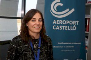 Ivana Guinot: "L'aeroport de Castelló afronta una etapa de creixement amb noves destinacions i xifres rècord"