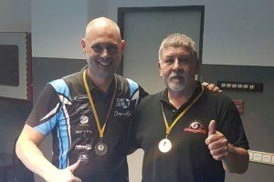 El oropesino Steve Boyle, medalla de plata en el Campeonato Absoluto de Billar Bola 8