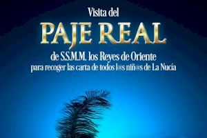 El Paje Real visitará La Nucía este domingo 29 de diciembre
