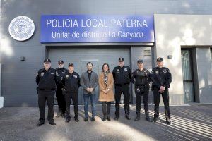 Comienza a funcionar el retén de la Policía Local de La Canyada