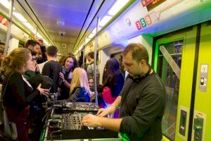 Metrovalencia ofrece servicio ininterrumpido las 24 horas en Nochevieja