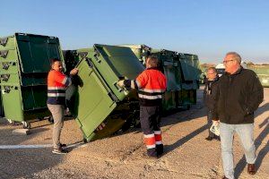 FCC renova 50 contenidors a Almassora abans d’activar la recollida d’orgànica