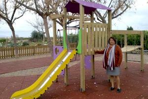 Castelló instal·la nou equipament infantil i biosaludable en quatre parcs