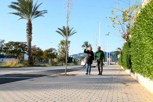 Xàbia renova les voreres de les avingudes Arenal i Paris