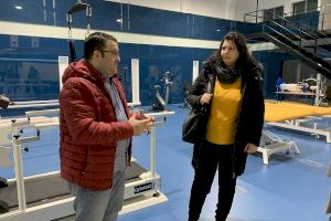 Patricia Puerta visita las nuevas instalaciones de Cocemfe, subvencionadas con 100.000 euros por la Diputación de Castellón