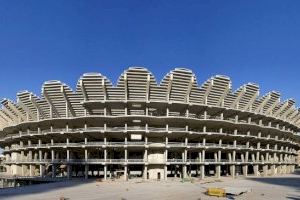 L'Ajuntament exigeix al València CF que acabe el Nou Mestalla en cinc anys