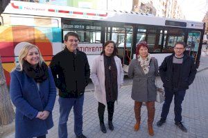Ontinyent renova la imatge de l’autobús urbà per a promoure el seu ús després de fer-lo gratuït