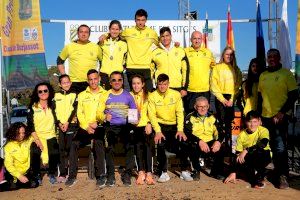 Jorge López De La Cueva (C.A.Els Sitges) Y Andrea Cabré (Playas de Castellón), vencedores del IX Gran Premio de Marcha en Ruta Ciutat de Burjassot