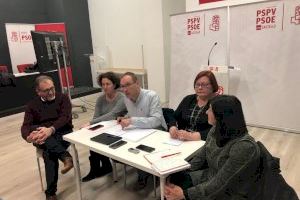 El PSPV-PSOE de Castelló aprueba una resolución para que los ayuntamientos de la provincia condenen los ataques violentos a las sedes del partido