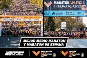 El Medio Maratón y Maratón logran registros históricos como las mejores carreras de España