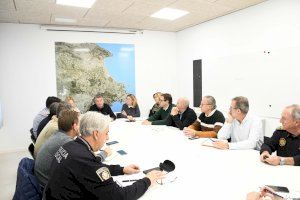 El Ayuntamiento de Xàbia trabaja ya para recuperar las zonas afectadas por el temporal marítimo