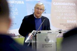 El Ayuntamiento y las instituciones valencianas celebran el reconocimiento internacional del regadío local como Patrimonio Agrícola Mundial